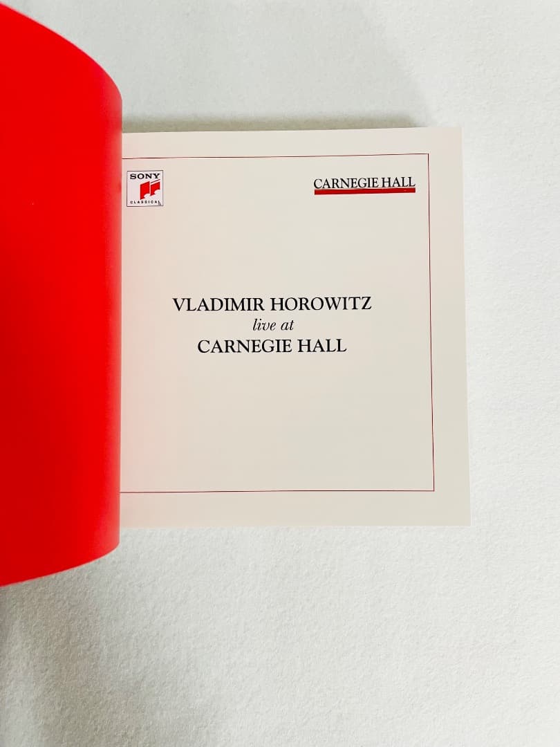 ホロヴィッツ・ライヴ・アット・カーネギー・ホール （４１ＣＤ＋ＤＶＤ）希少