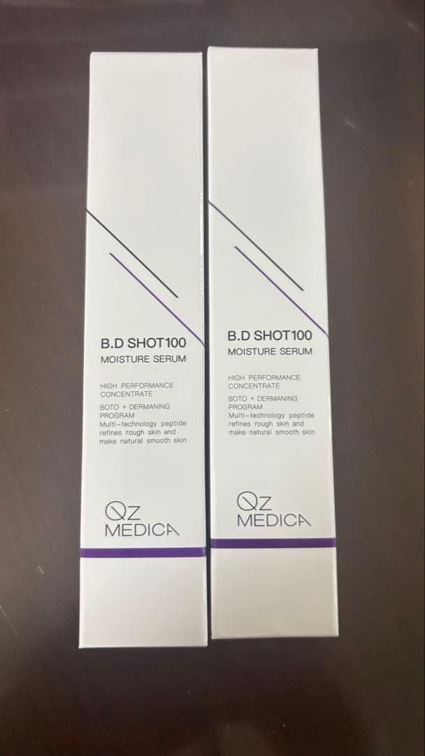 【新品・未開封】QZMEDICAB.DSHOT100 MOISTURE2本セット