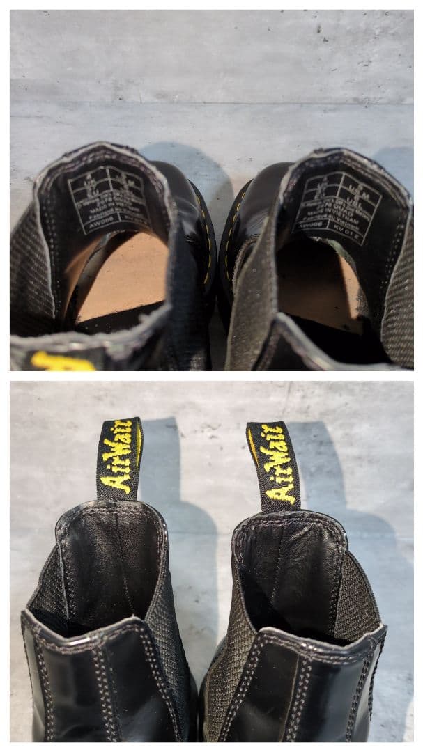 美品✨【ドクターマーチン】2976 QUAD☆サイドゴアブーツ☆厚底☆UK4