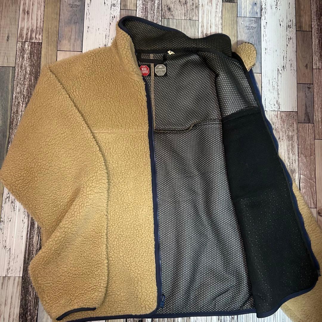 90s A BATHING APE ボア フリースジャケット ウィンドストッパー