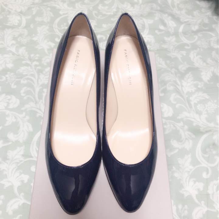 Alexis新品未使用★ファビオルスコーニ★ネイビーパンプス