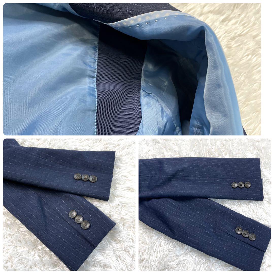 オリヒカ ライム ノーカラー パンツ スーツ セットアップ 洗える 近年モデル