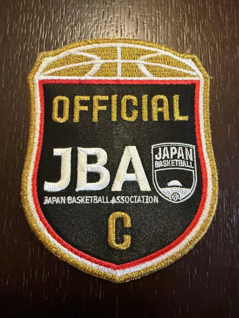 JBA 公式バスケットボール C級審判ワッペン　希少品