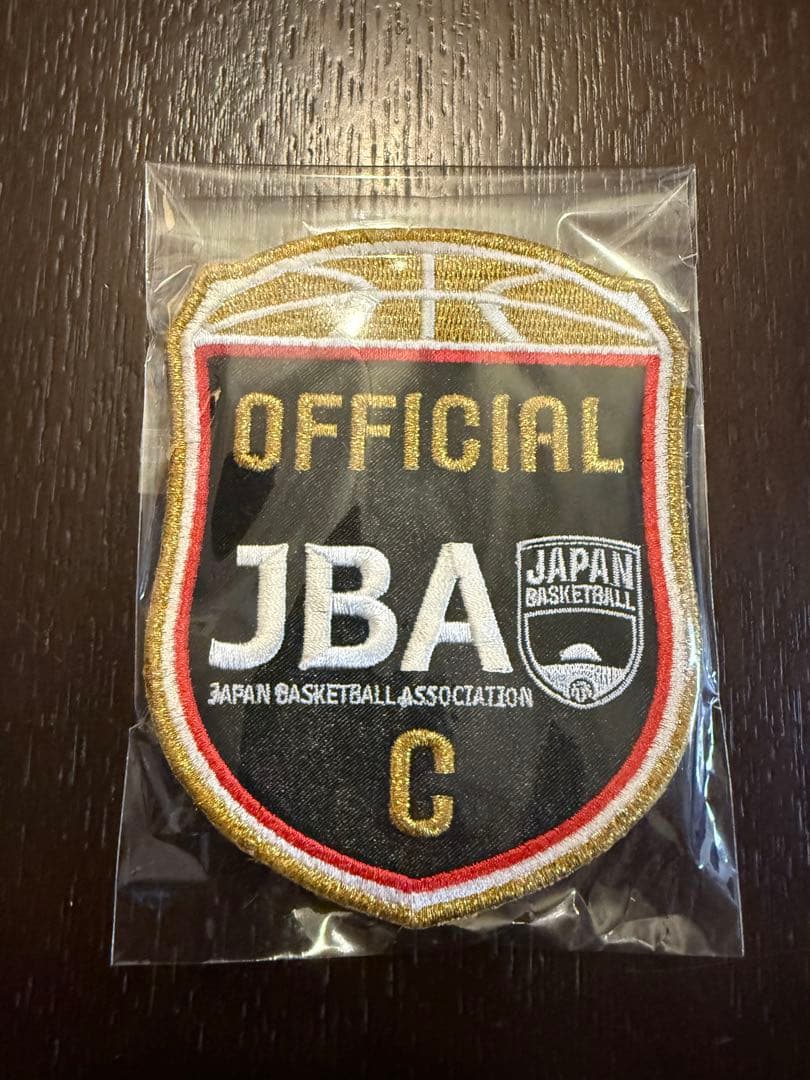 JBA 公式バスケットボール C級審判ワッペン　希少品