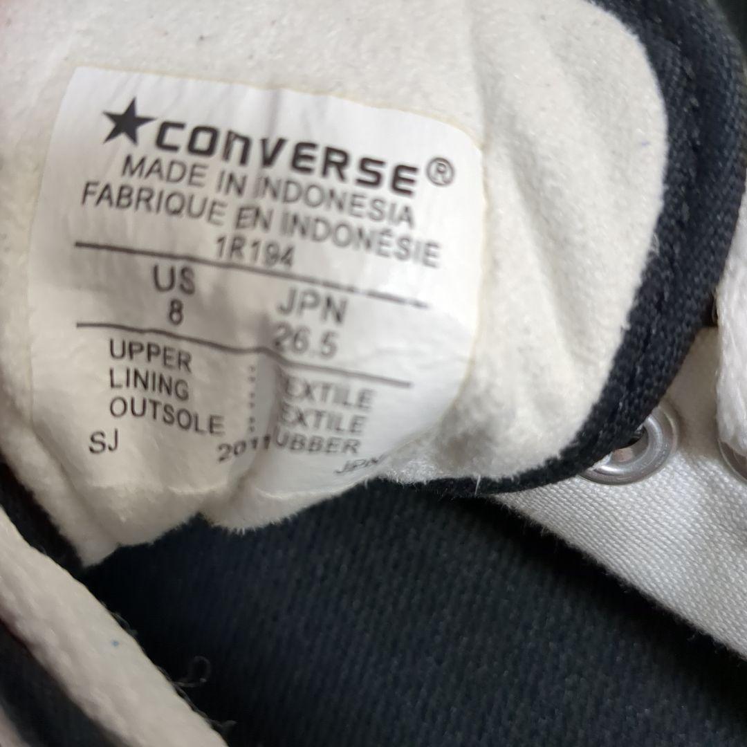 廃盤　2度着用　ブラック　ジャックパーセル　カートコバーン