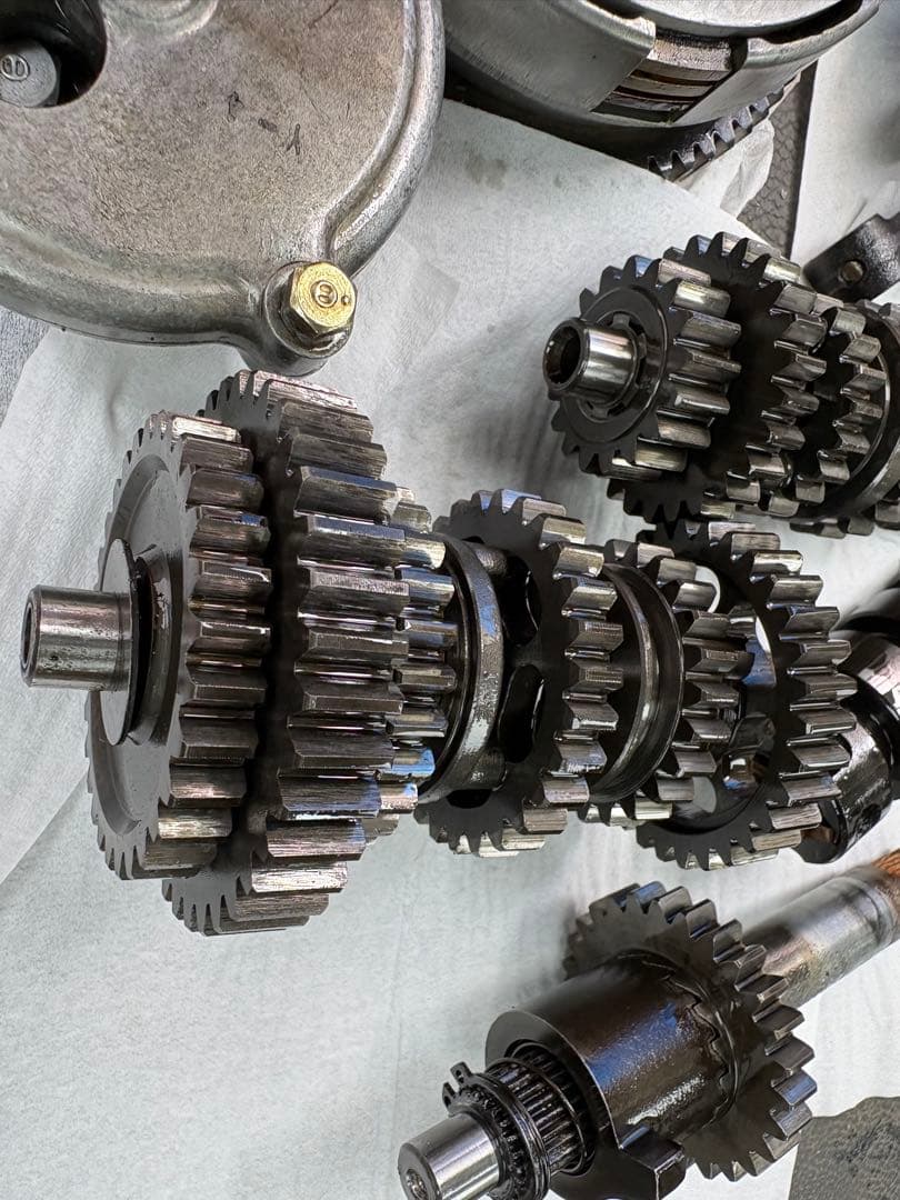 エイプ、モンキー、カブ、ノーティ、ダックス、ミッション、エンジン、クランク