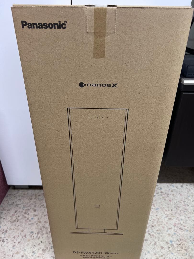 パナソニック　セラミックファンヒーター　DS-FWX1201-W