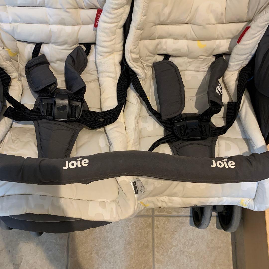 ヤ*ウ様 Joie ダブルベビーカー グレー　双子　キッズ　2人乗り　ジョイー