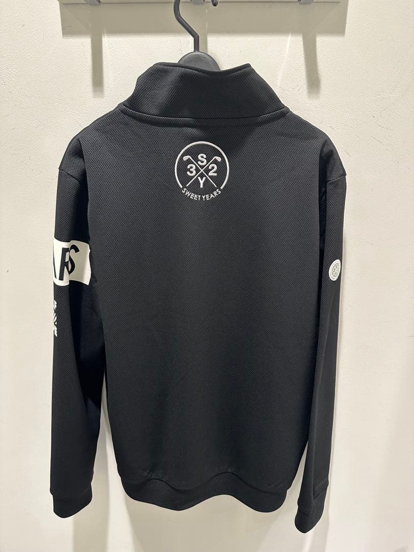 SY32ゴルフ⛳️ダブルラッセルハーフジップ　メンズサイズL