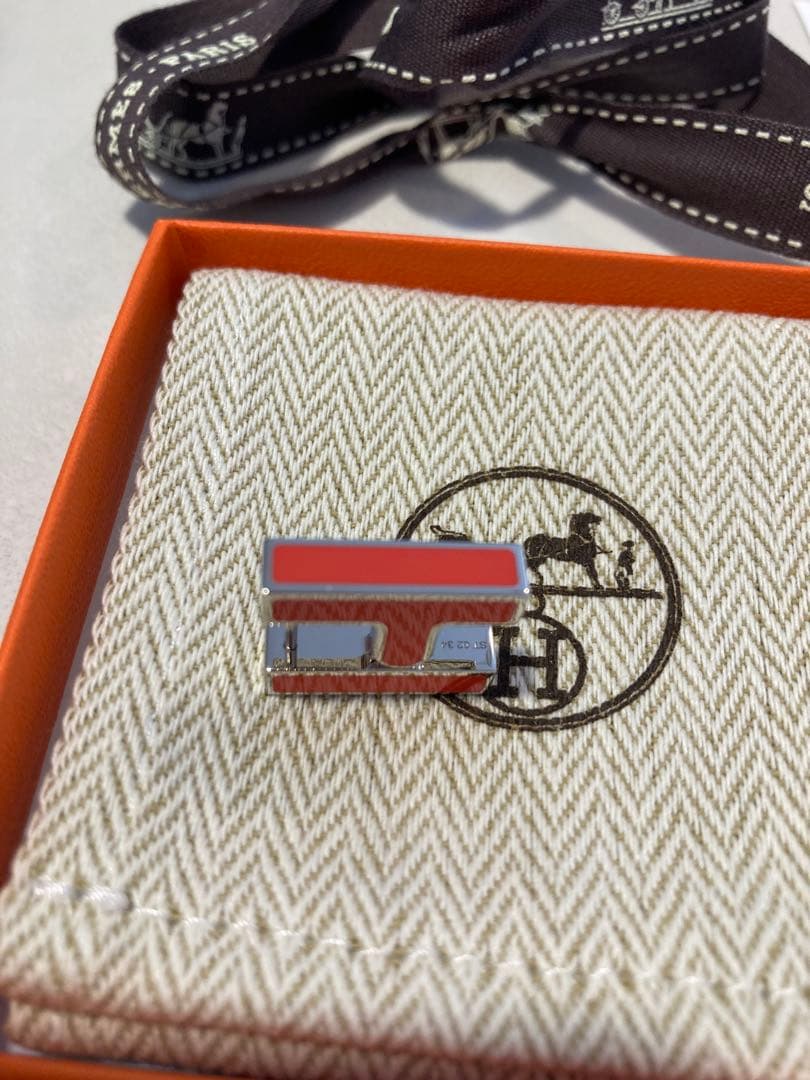 KANA 新品HERMESエルメス シングルピアス《H》ラッカーメタル