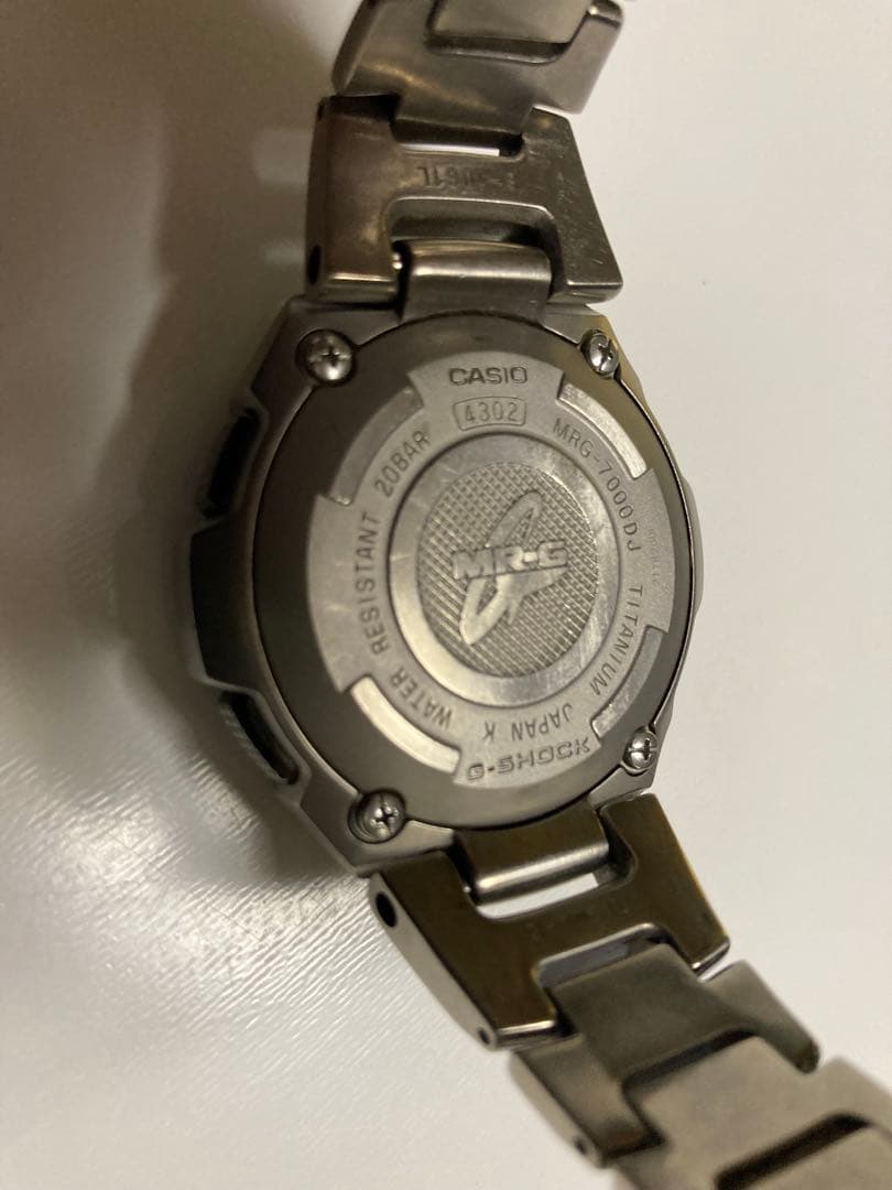 B*S様 更にお値下げしました！G-SHOCK MR-G チタニウム 完全稼働品