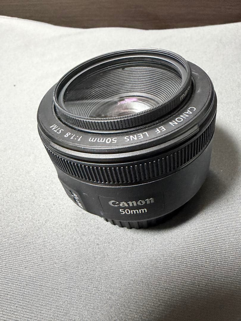 Canon EF 50mm f/1.8 STM レンズ+レンズプロテクター