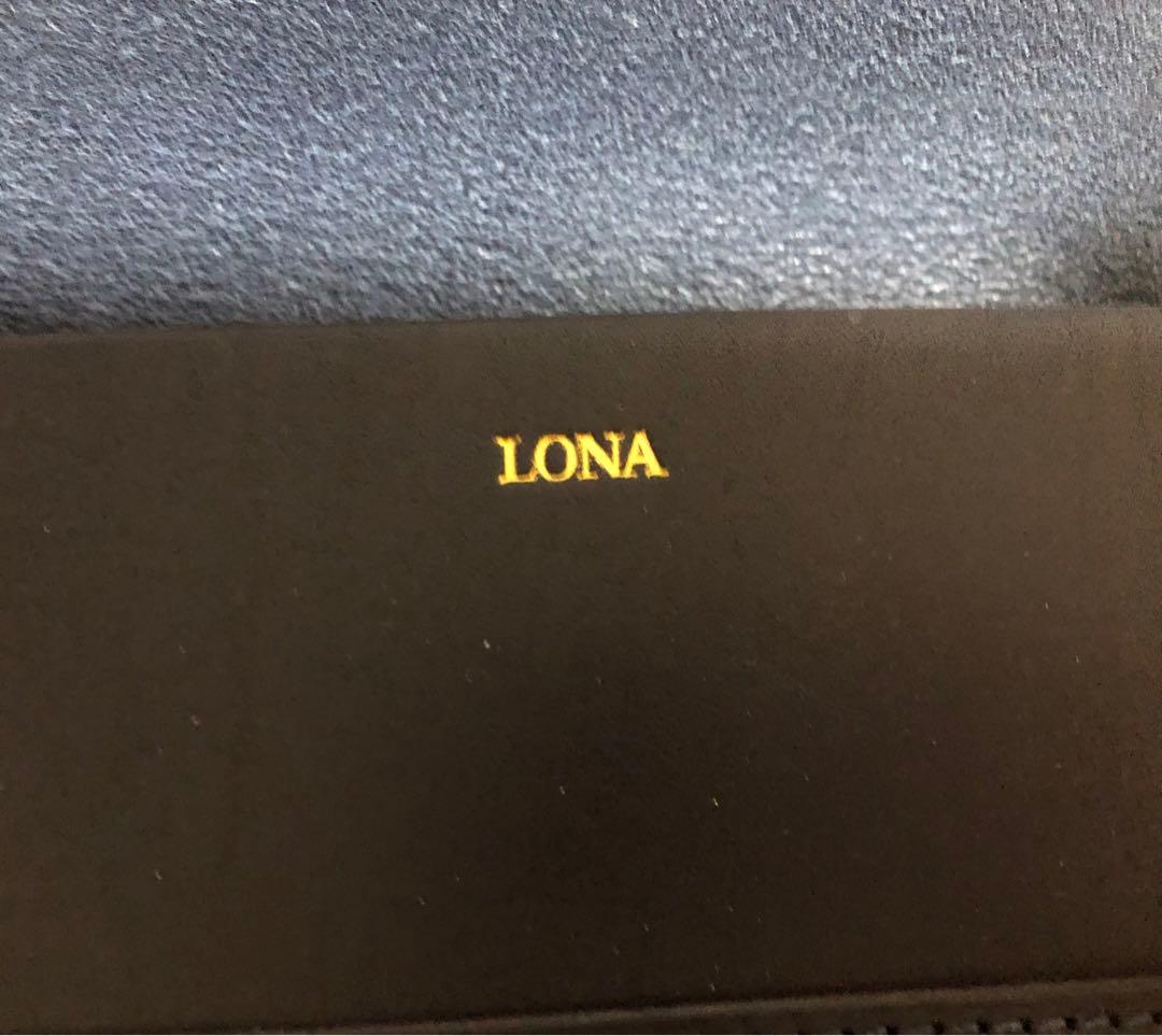 LONA 通帳ケース ネイビー