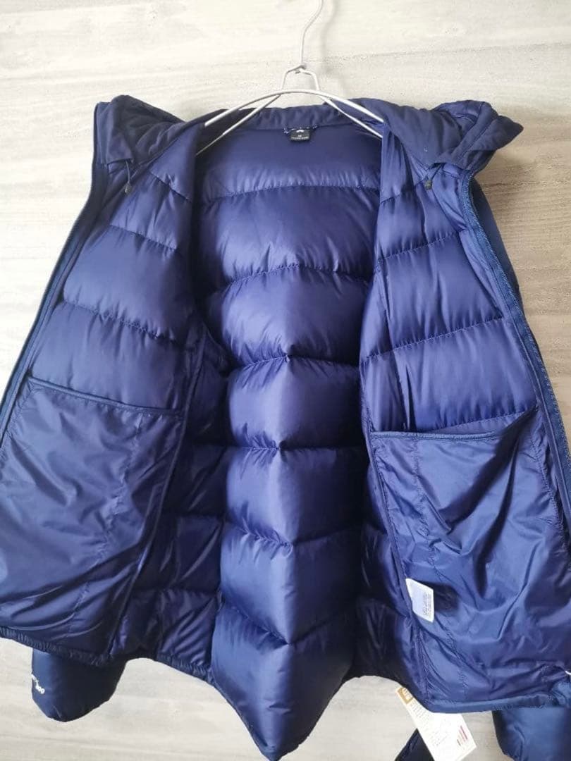 【未使用美品❗️】montbell ライトアルパインパーカ インディゴカラー収納袋