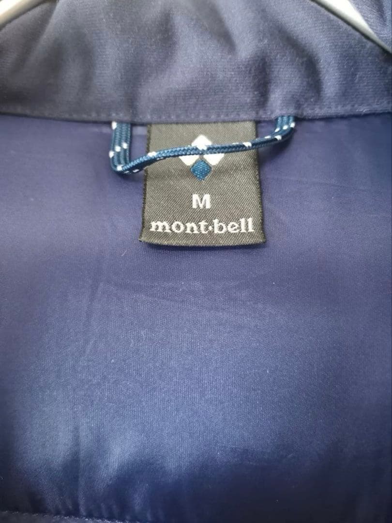 【未使用美品❗️】montbell ライトアルパインパーカ インディゴカラー収納袋