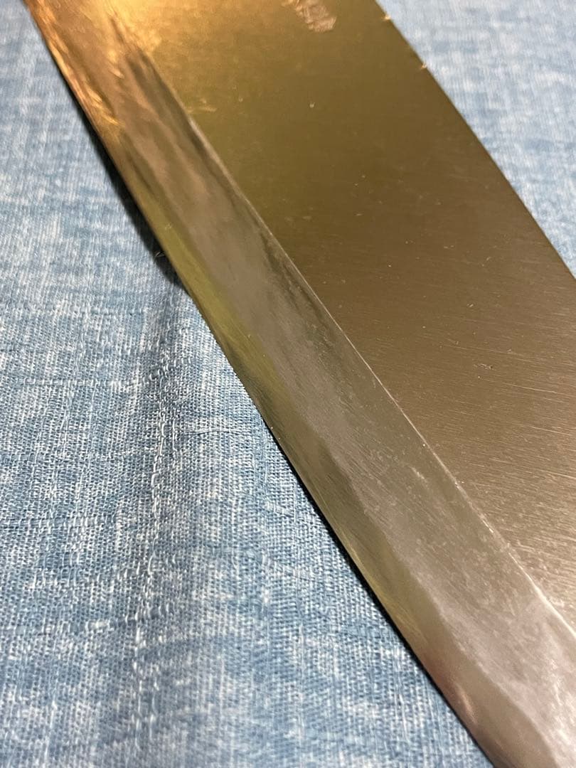 正本　秀　大出刃包丁　刃渡り22センチ