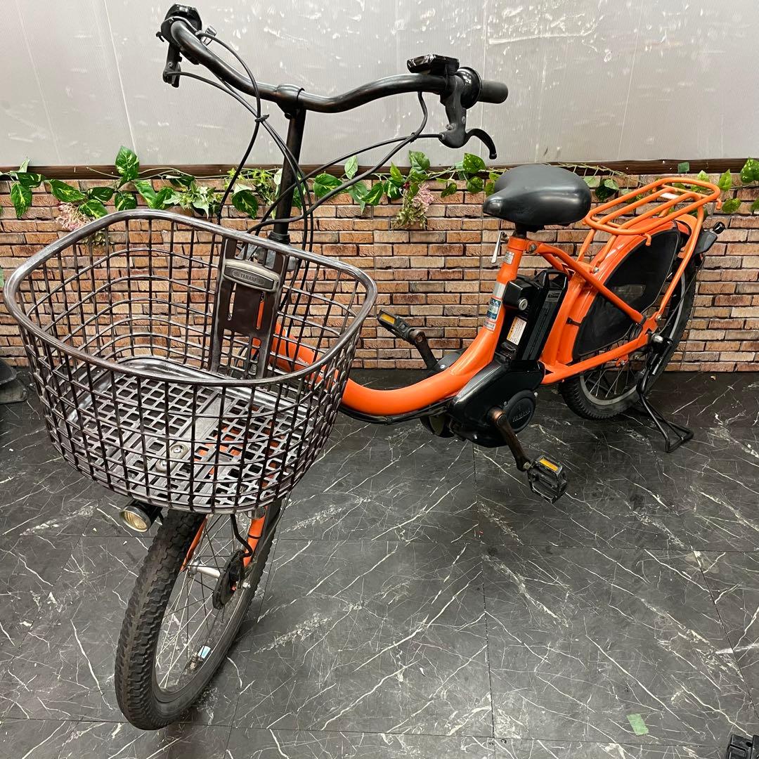 【102】電動自転車YAMAHA PAS Babby オレンジ 20インチ
