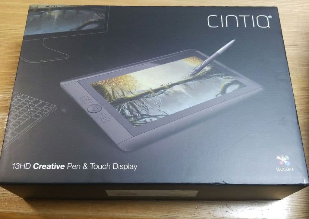 ワコム　液晶ペンタブレット　DTH-1300/K0　Touch/PEN両用