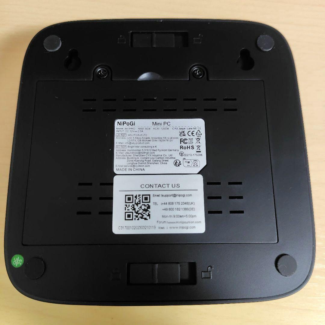 SSD1TB増設済み＊ミニPC n5105＊windows11/8GB128GB