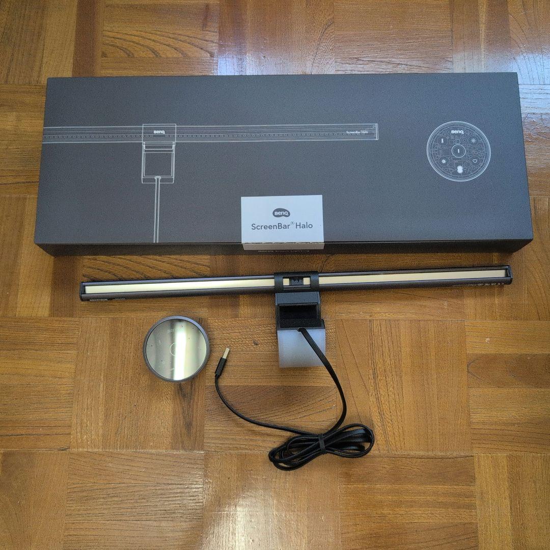 BenQ ScreenBar Halo スクリーンバー ハロー 無線リモコン