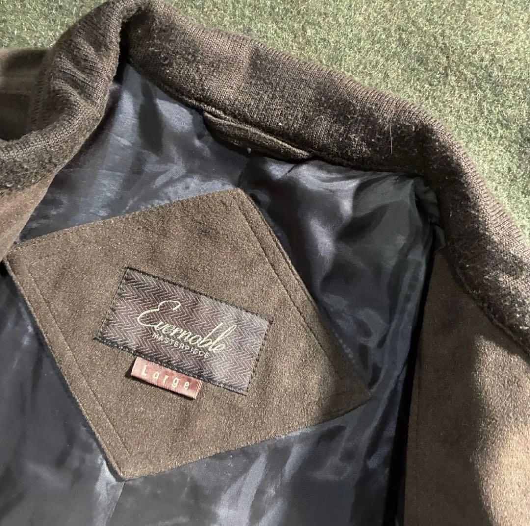 90s vintage フェイクベロア　ジップ　スウィングトップジャケット　L