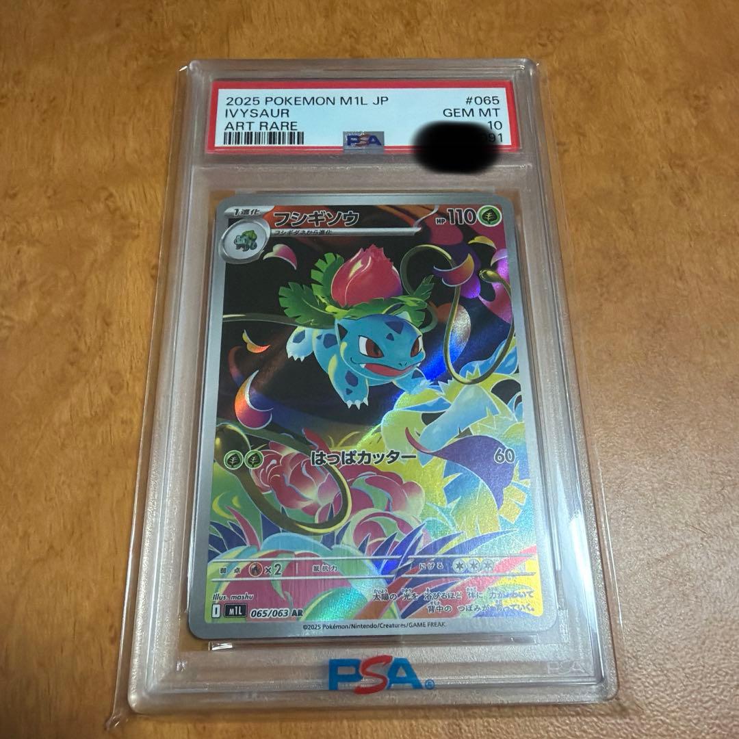 ar psa10 フシギソウ　ダイゴのダンバル　ロケット団のニャース　3枚セット