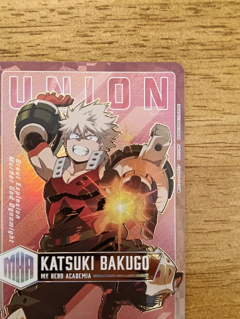 ユニオンアリーナ　ヒロアカ　爆豪 勝己　AP　パラレル　アクションポイント