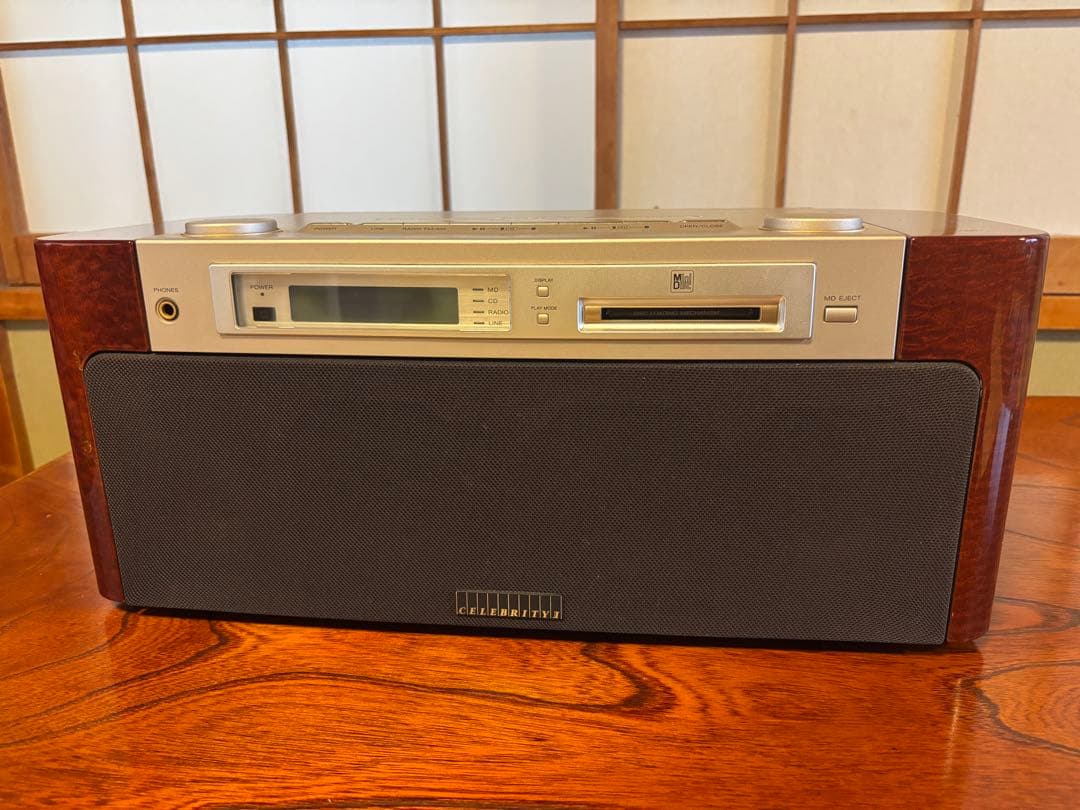 送料込みSONY ソニーセレブリティMD7000 CD MD 本体のみ　ジャンク