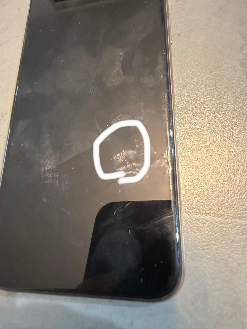 iPhone Xs 256gb 画面傷・背面割れあり