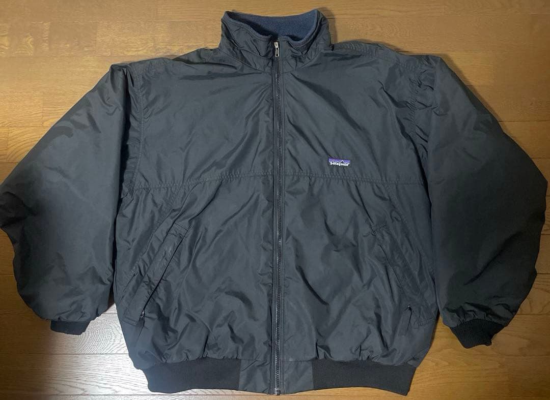00s patagonia シェルドシンチラ　ブラック　L コスタリカ製