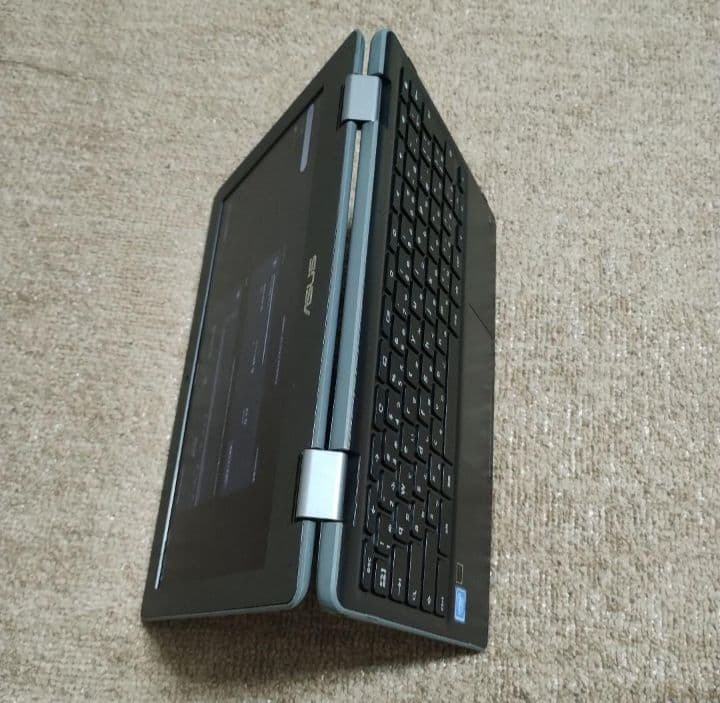 美品ASUS Chromebook Flip C214Mタッチパネルディスプレイ