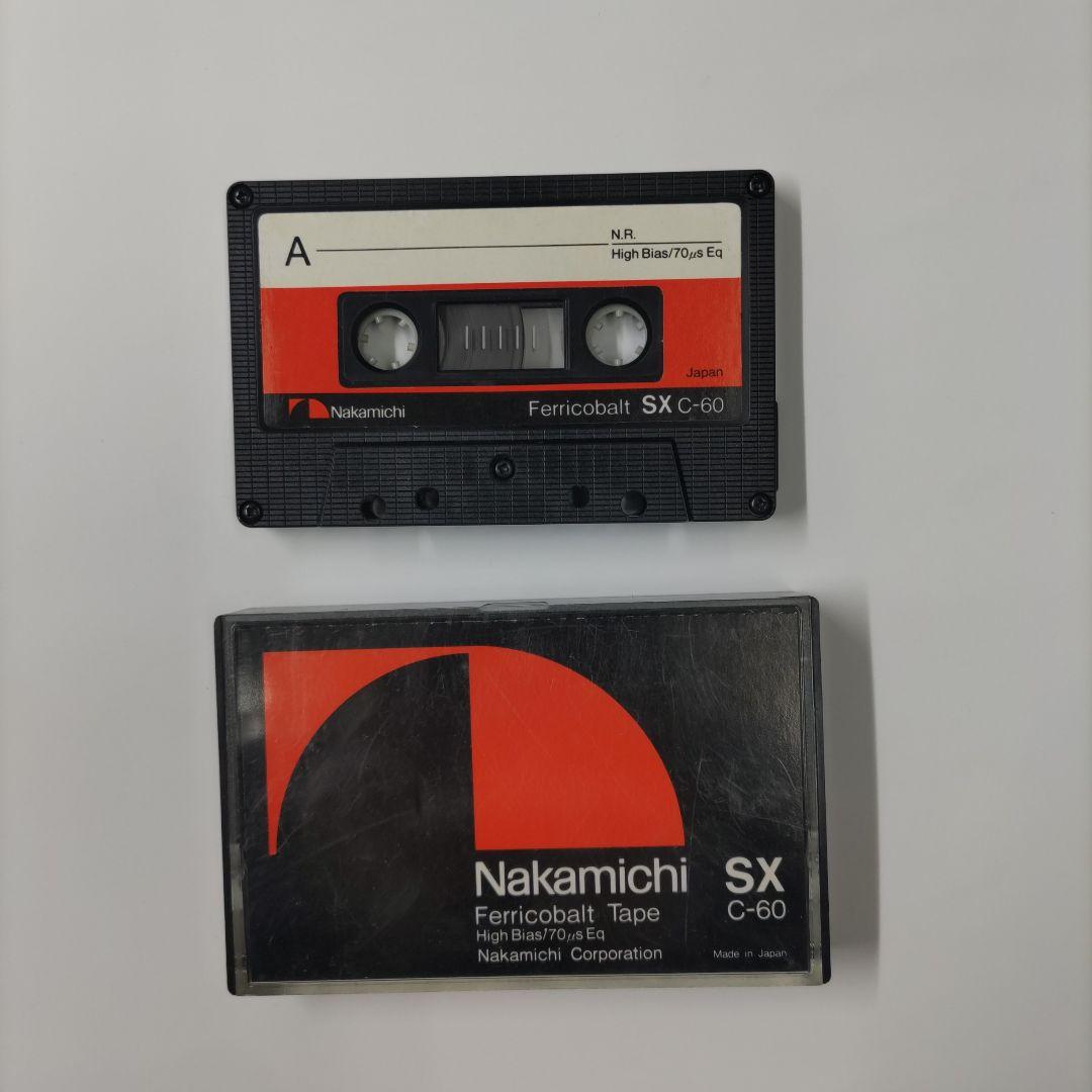 ナカミチメタルカセットテープＺＸC-60