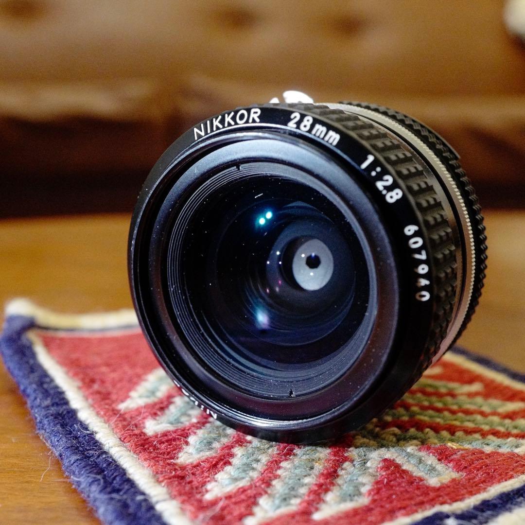 【極美品】NIKKOR 28mm F2.8 レンズ