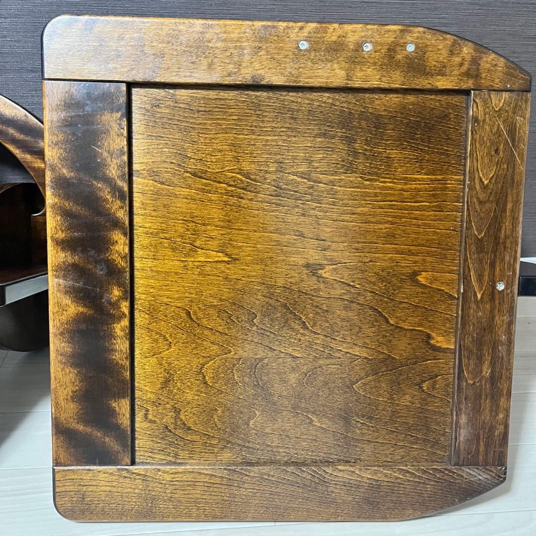 希少　星野民藝 座椅子 二脚セット 民芸家具 無垢材 和家具　星野民芸