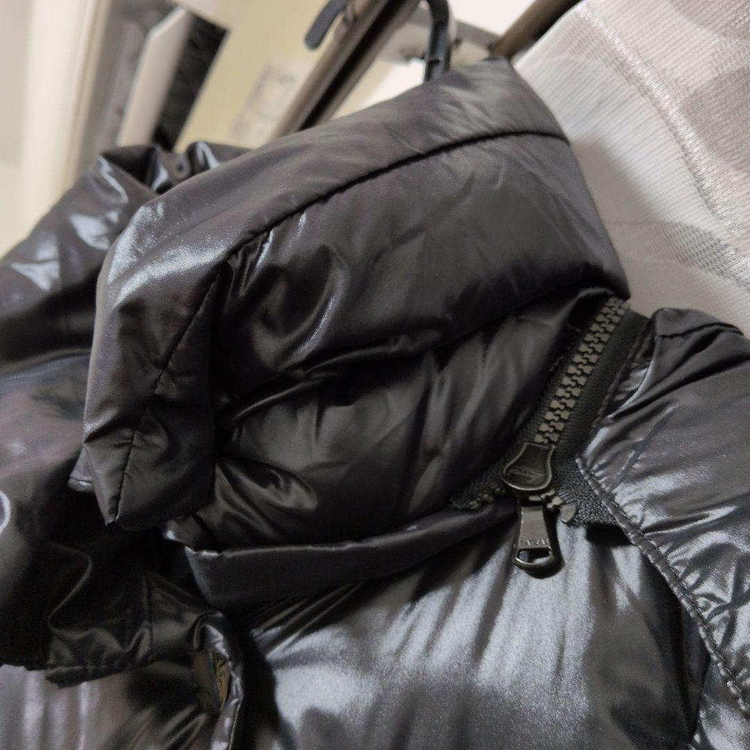 mama　TATRASダウンフード取り外し可　黒