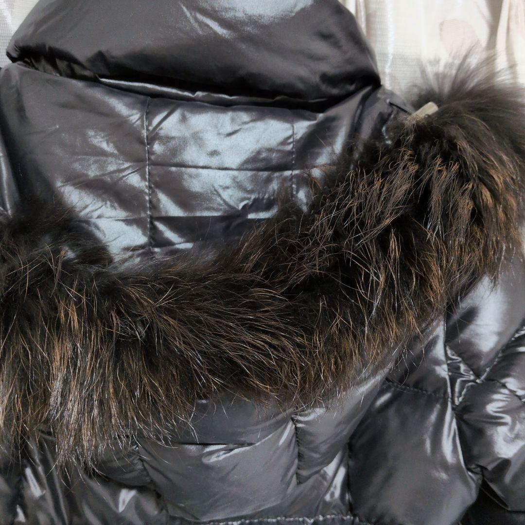 mama　TATRASダウンフード取り外し可　黒