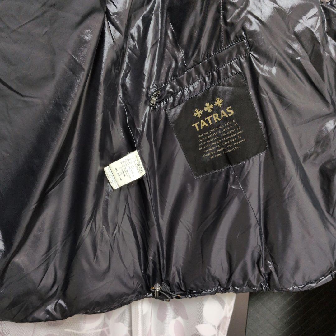 mama　TATRASダウンフード取り外し可　黒