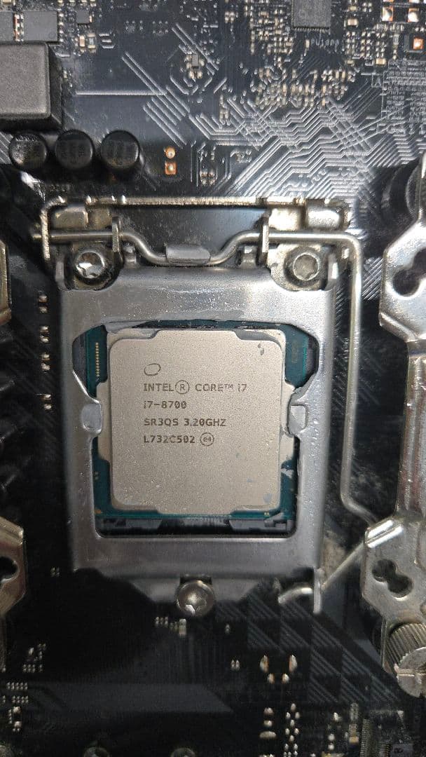 Core i7-8700、ASUS TUFH370-PRO、メモリ24GBセット