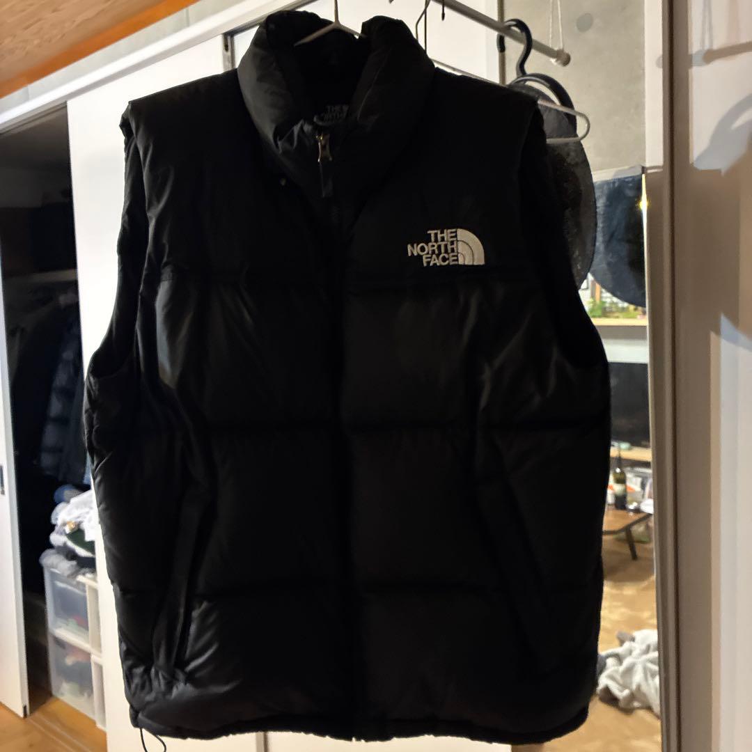 THE NORTH FACE ヌプシダウンベスト ブラックXL