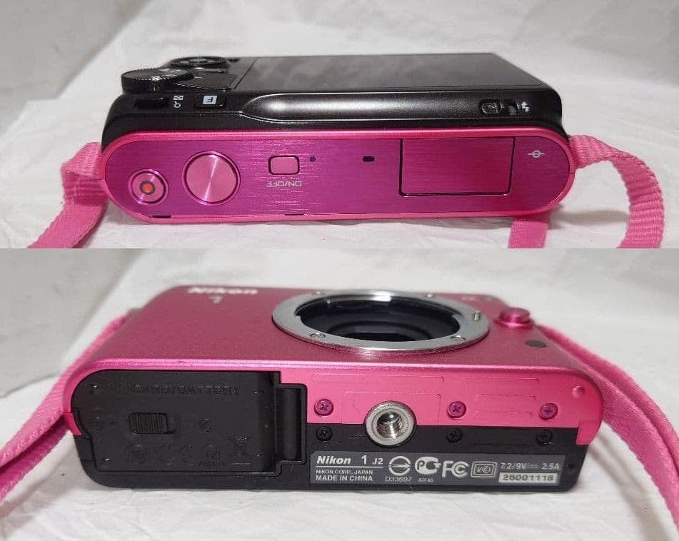 ★超美品★Nikon 1 J2 10-30mm ピンク ミラーレス