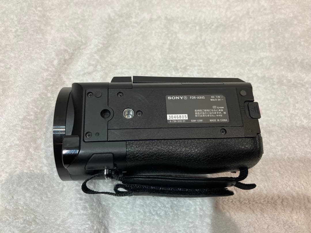 ビ*ト様 SONY 4K ビデオカメラ FDR-AX45【ジャンク品】付属品全て