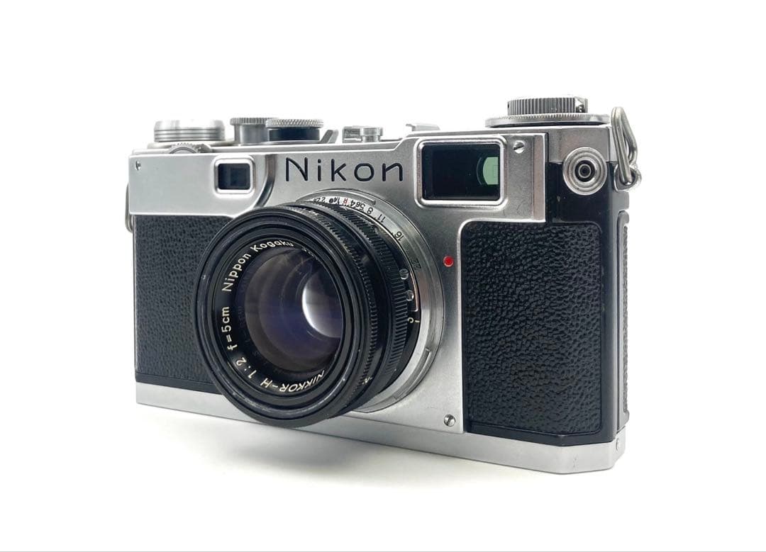 【完動品 美品】Nikon S2 後期 ブラックダイヤル NIKKOR-H F2