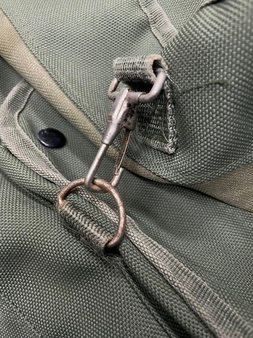 90s 古着　メッセンジャーバック　ショルダーバック　ミリタリー　軍物