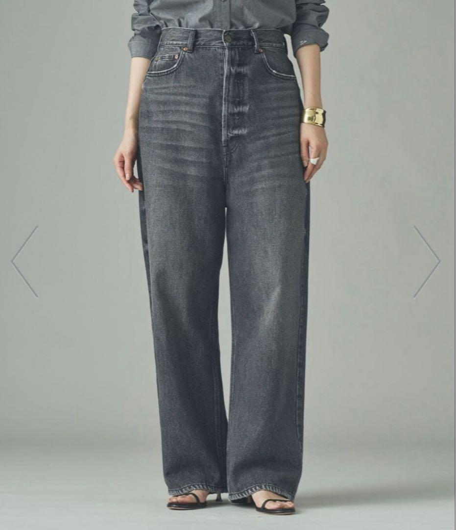 Curensologyカレンソロジー＜&RC＞ワイドルーズデニムパンツ 36