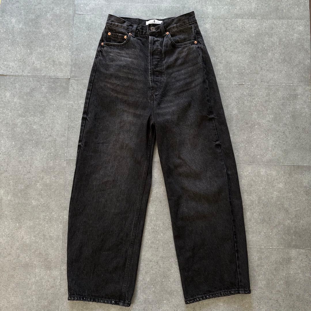 Curensologyカレンソロジー＜&RC＞ワイドルーズデニムパンツ 36