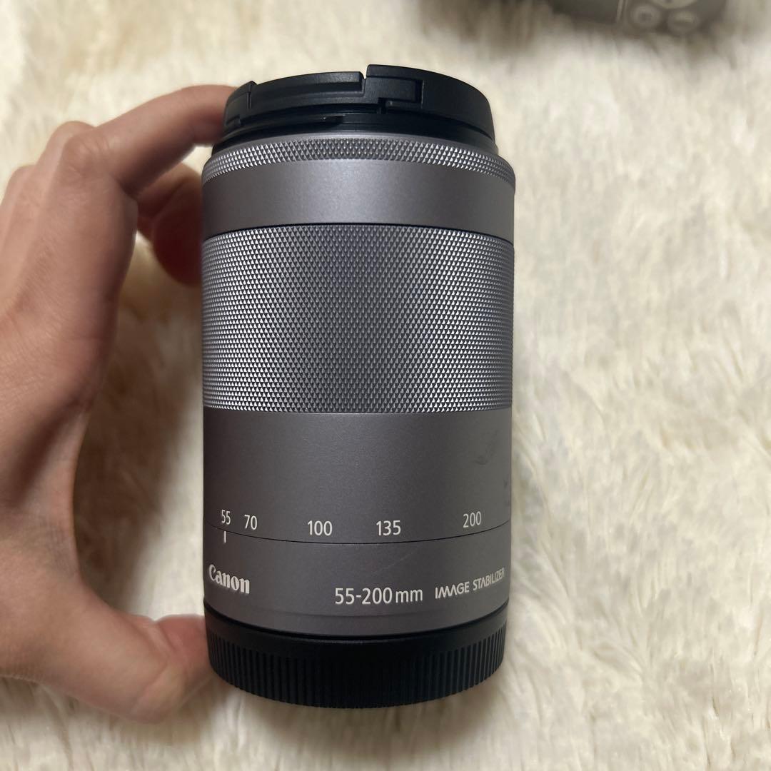 動作確認済 Canon EOS kiss Mミラーレスカメラ ダブルレンズキット