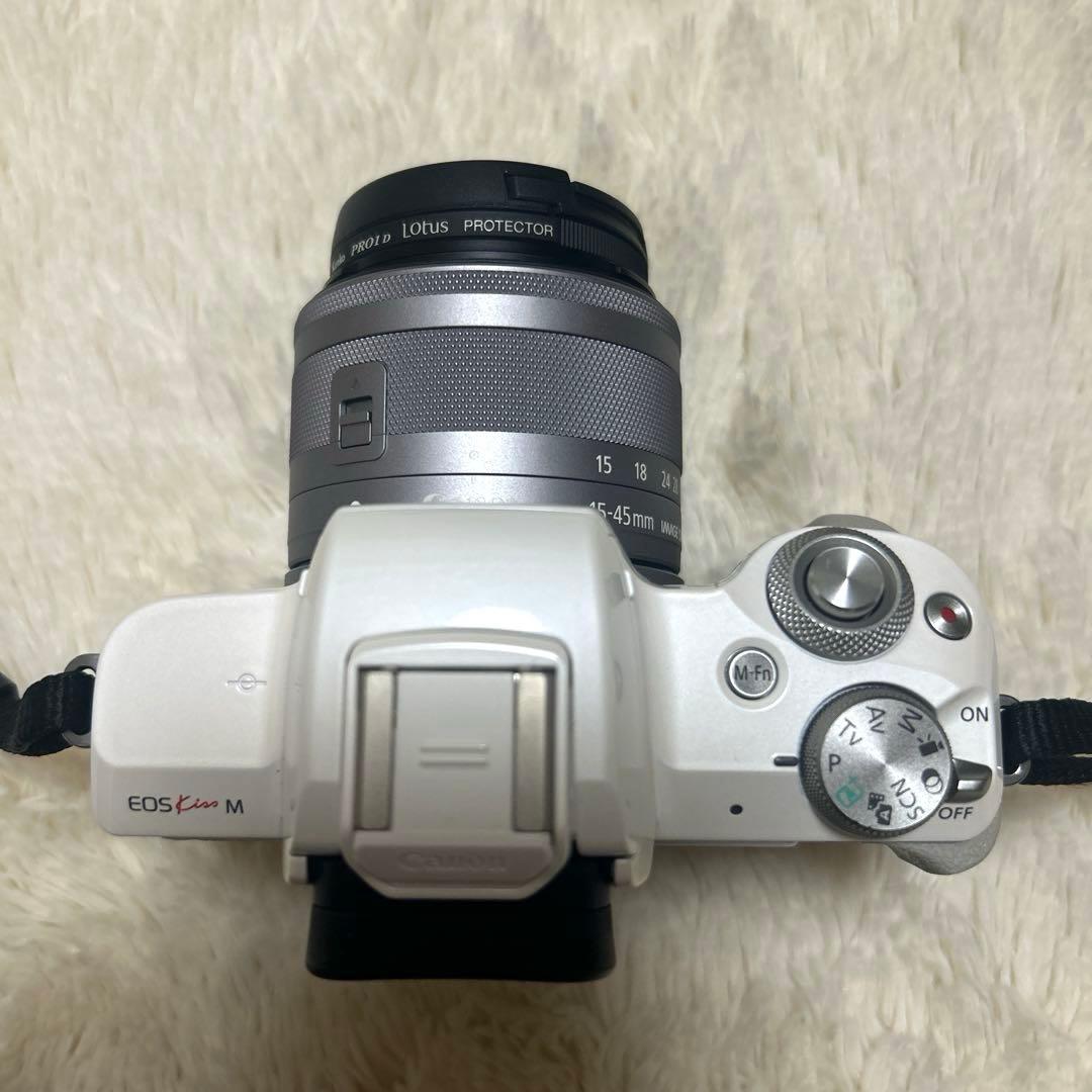 動作確認済 Canon EOS kiss Mミラーレスカメラ ダブルレンズキット