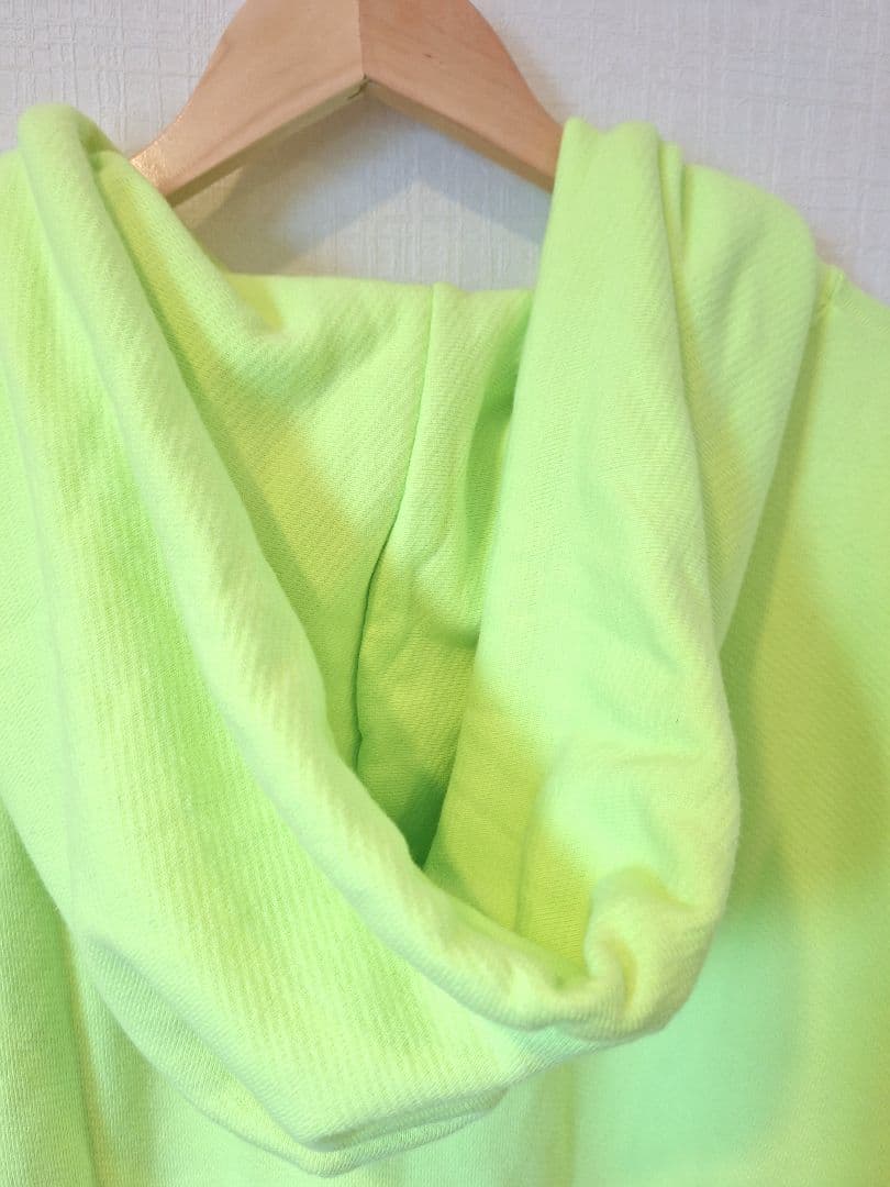 off-white main label オフホワイト ネオンイエロー パーカー