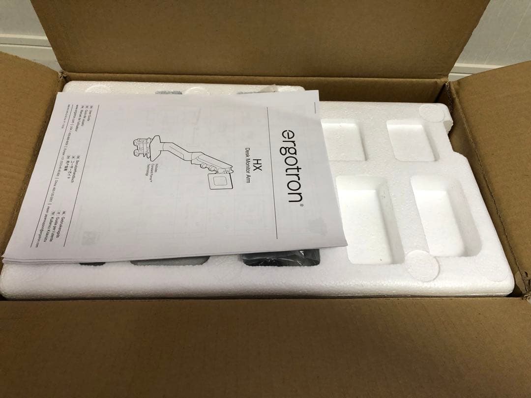 ergotron エルゴトロンhxモニターアーム 45-475-224 ブラック