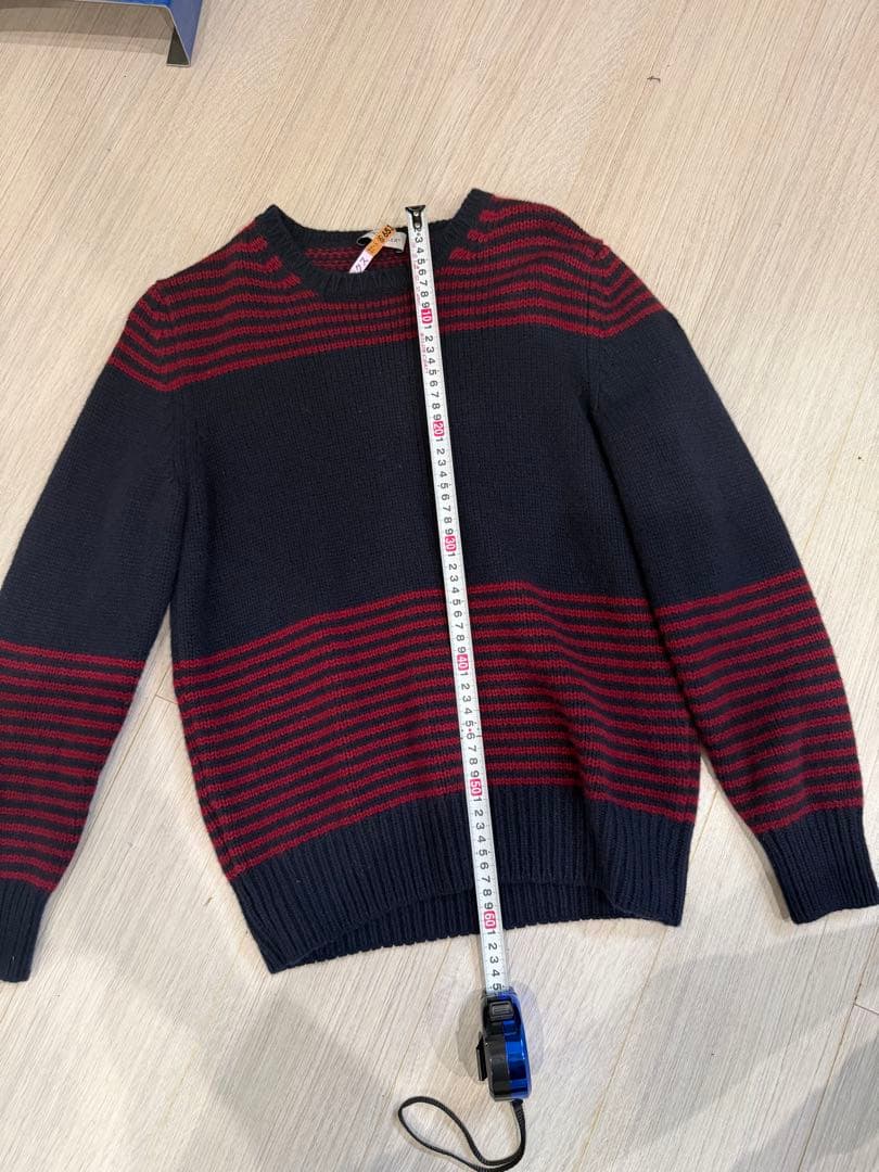 MONCLER モンクレール ボーダーニット セーター M